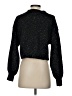 madden nyc Metallic Black Pullover Sweater Size S - photo 2