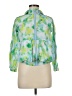 Ideology 100% Polyester Tie-dye Green Track Jacket Size M - photo 1