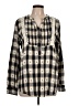 Ruff Hewn 100% Cotton Gray Long Sleeve Blouse Size L - photo 1
