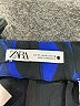 Zara Graphic Blue Formal Skirt Size M - photo 4