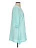 Simply Noelle Teal 3/4 Sleeve Blouse Size S - photo 4