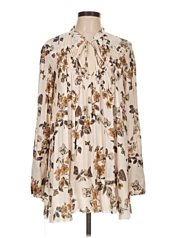 Free People Long Sleeve Blouse (view 1)