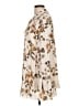 Free People 100% Polyester Ivory Long Sleeve Blouse Size L - photo 5