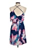 Neiman Marcus Tropical Blue Cocktail Dress Size M - photo 2