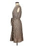 Unbranded Print Brown Casual Dress Size S - photo 5