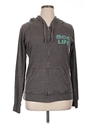 Enza Zip Up Hoodie (view 1)