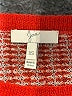 Joie 100% Alpaca Houndstooth Orange Wool Pullover Sweater Size XS - photo 7