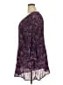 Catherines 100% Polyester Purple 3/4 Sleeve Blouse Size 5X - photo 5