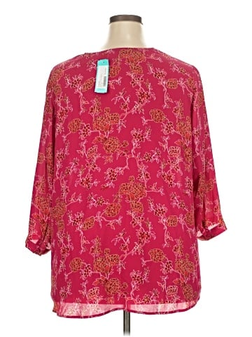 41Hawthorn 3/4 Sleeve Blouse (view 2)