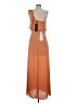 BCBGMAXAZRIA 100% Polyester Orange Casual Dress Size 4 - photo 2
