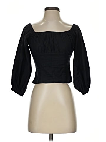 Reformation 3/4 Sleeve Blouse (view 1)