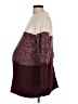 Isabel Maternity Color Block Burgundy Pullover Sweater Size Lg Maternity - photo 5