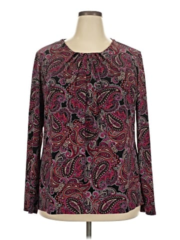 Liz Claiborne Career Long Sleeve Blouse (view 1)