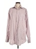 Assorted Brands Stripes Pink Long Sleeve Button-Down Shirt Size XL - photo 1