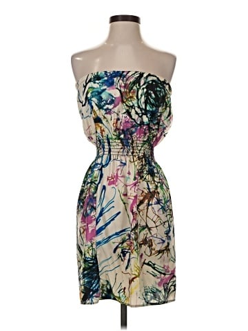 Aqua Cocktail Dress (view 1)