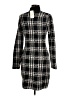 Pink Rose Houndstooth Black Casual Dress Size M - photo 2