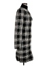 Pink Rose Houndstooth Black Casual Dress Size M - photo 4