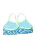 Dolfin Print Blue Swimsuit Top Size 16 - photo 2