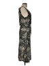BCBGMAXAZRIA Print Gray Cocktail Dress Size L - photo 4
