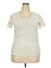 Universal Thread Ivory Short Sleeve T-Shirt Size XXL - photo 1