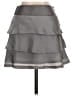 Uniqlo 100% Polyester Solid Gray Casual Skirt Size 0 - photo 2