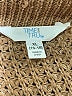 Time and Tru 100% Recycled Polyester Solid Tan Pullover Sweater Size 16 - photo 7