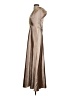 Reiss Metallic Tan Cocktail Dress Size 1 - photo 5