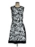 DKNY Graphic Black Cocktail Dress Size M - photo 1