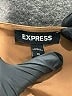 Express 100% Polyester Gold Bodysuit Size XS - photo 3