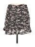 Zara Animal Print Black Casual Skirt Size M - photo 2