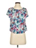 Abbeline Teal Short Sleeve Blouse Size S - photo 1