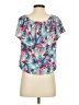 Abbeline Teal Short Sleeve Blouse Size S - photo 2
