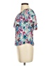 Abbeline Teal Short Sleeve Blouse Size S - photo 5