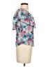 Abbeline Teal Short Sleeve Blouse Size S - photo 4