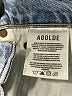 AGOLDE Hearts Blue Jeans Size 28 waist - photo 4