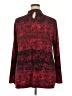 Cato Burgundy Long Sleeve Blouse Size 22 - photo 2