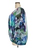 One World Blue 3/4 Sleeve Blouse Size 2X - photo 5