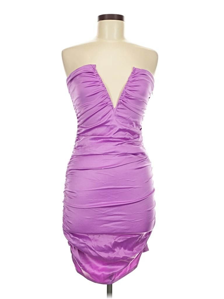 Sky To Moon Cocktail Dress In Purple
