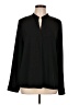 prologue 100% Polyester Black Long Sleeve Blouse Size L - photo 1