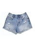 Zara Blue Denim Shorts Size 8 - 9 - photo 1