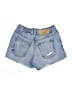 Zara Blue Denim Shorts Size 8 - 9 - photo 2