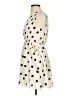 J.Crew Polka Dots Ivory Casual Dress Size 00 - photo 5