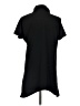 W by Worth 100% Polyester Solid Black Short Sleeve Blouse Size 0 - photo 2