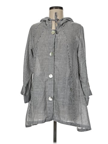 Jones & Co 3/4 Sleeve Button-Down Shirt (view 1)