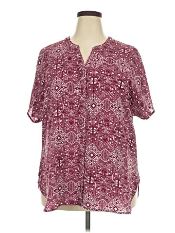 Faded Glory Short Sleeve Blouse (view 1)