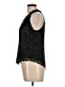Jkara 100% Polyester Black Sleeveless Blouse Size L - photo 5