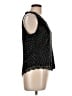 Jkara 100% Polyester Black Sleeveless Blouse Size L - photo 4