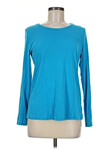 St. John's Bay Long Sleeve T-Shirt (view 1)