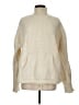 J.Crew Solid Ivory Wool Pullover Sweater Size M (estimated) - photo 1