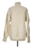 J.Crew Solid Ivory Wool Pullover Sweater Size M (estimated) - photo 2